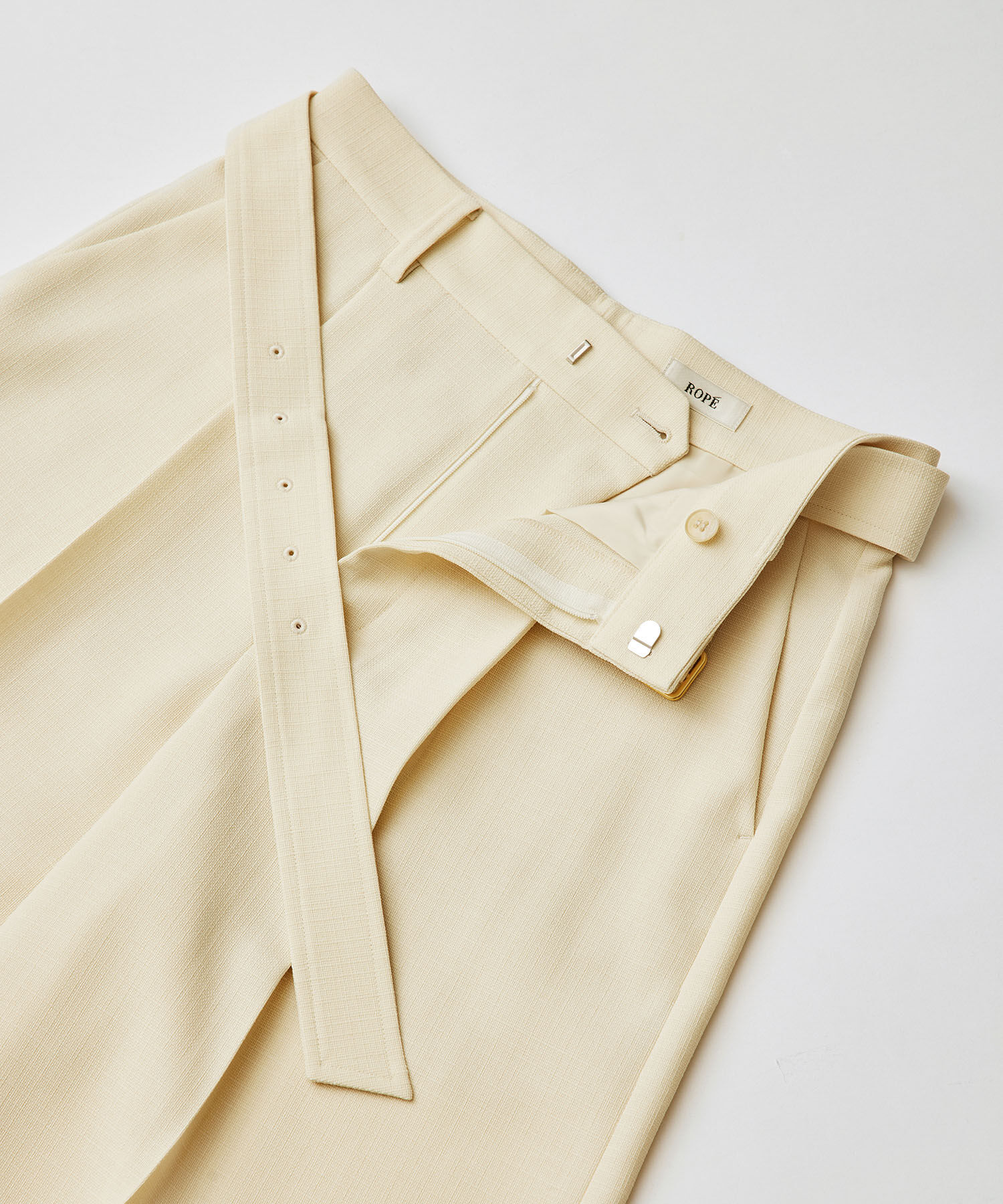 ROPE「タックワイドパンツ（ラメ/無地）【セットアップ対応】【雑誌掲載】【メディア掲載】」|その他|