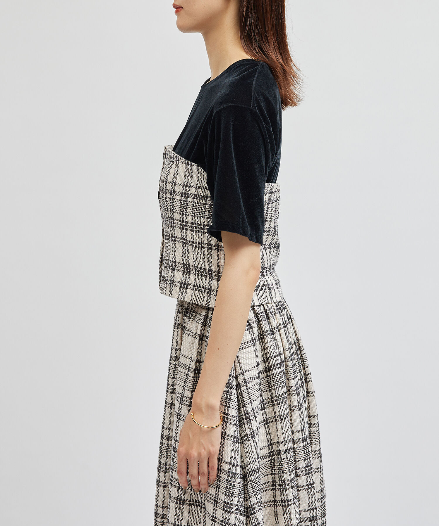 ROPE「ギマチェックビスチェ」|ベスト・ジレ|