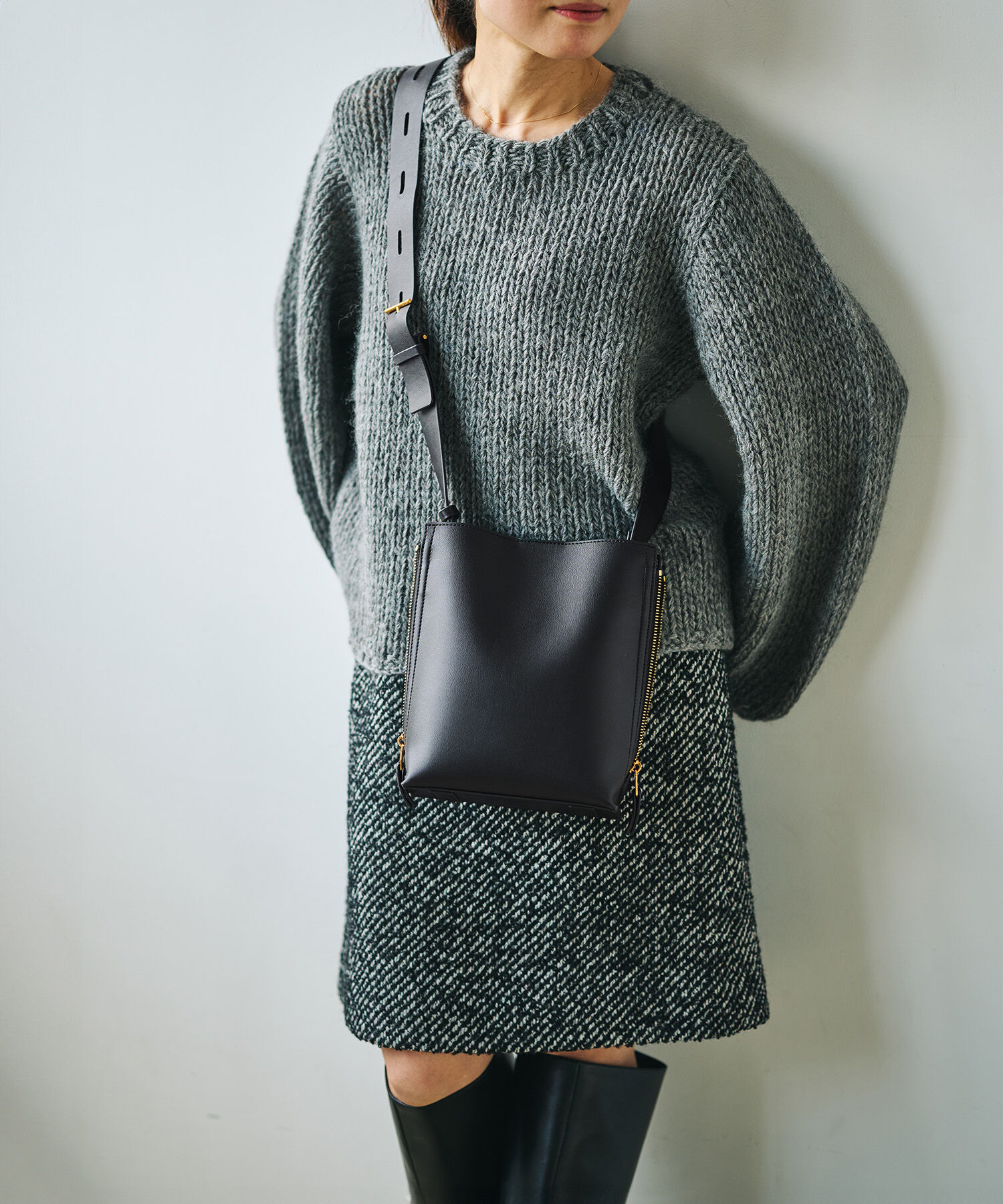 E'POR「【24AW】【E'POR】Y BAG Shoulder Mini」|ショルダー・メッセンジャー|