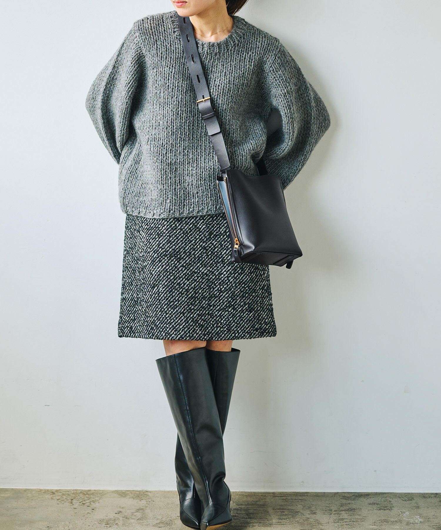 E'POR「【24AW】【E'POR】Y BAG Shoulder Mini」|ショルダー・メッセンジャー|