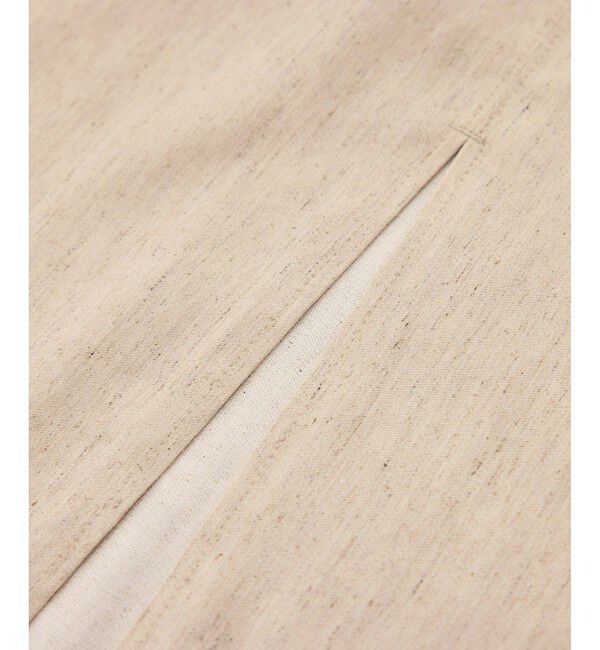 ROPE「【洗える】サテンリネン ポケット付きタイトスカート【34サイズ/J'aDoRe・店舗限定】/25SS」|スカート|