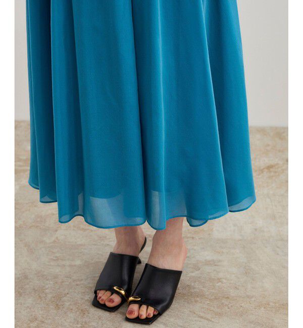 ROPE「【洗える】コットンシルクスカート」|スカート|