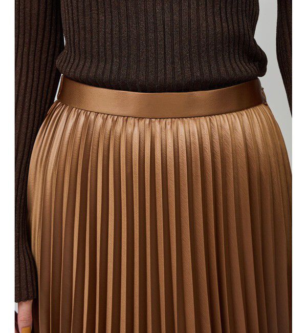 ROPE「シャイニープリーツスカート/イージーケア」|スカート|