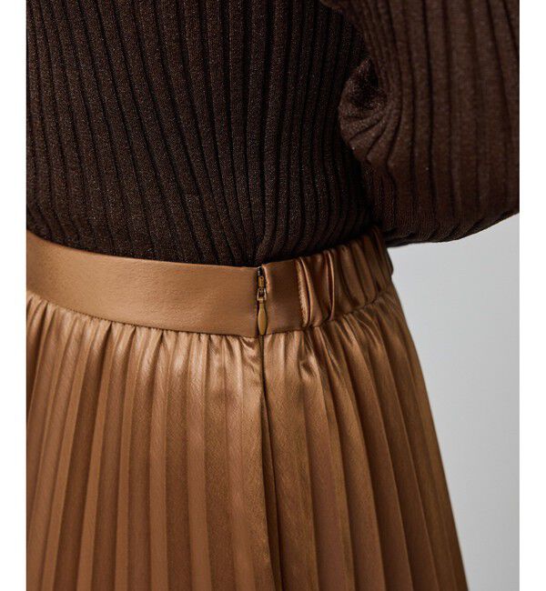 ROPE「シャイニープリーツスカート/イージーケア」|スカート|