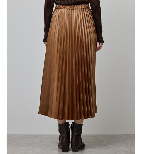 ROPE「シャイニープリーツスカート/イージーケア」|スカート|