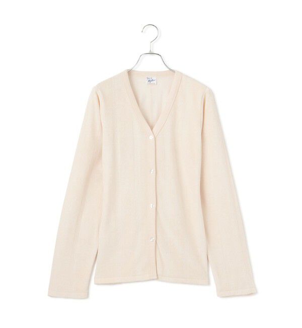 VIS「【Miller】VIS別注モデルベロアボタンアップカーディガン【洗える】」|カーディガン|