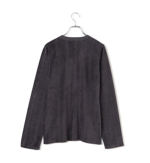 VIS「【Miller】VIS別注モデルベロアボタンアップカーディガン【洗える】」|カーディガン|