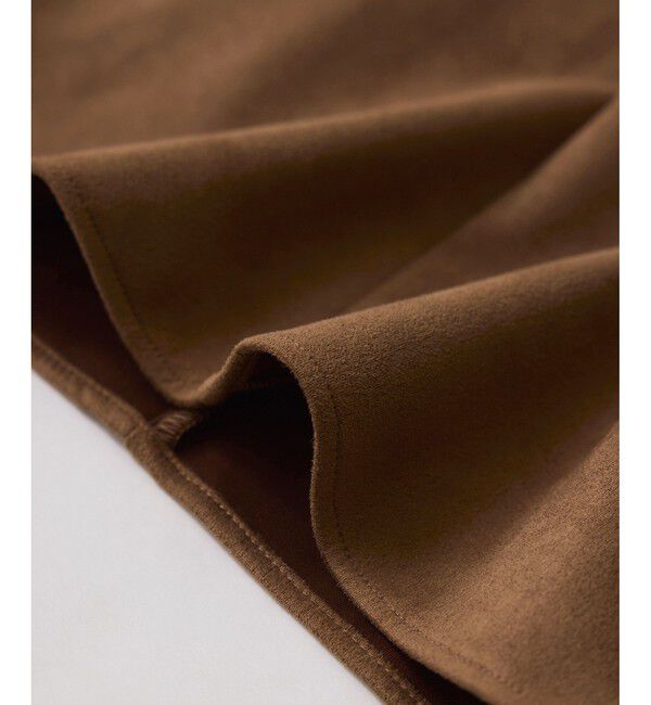 VIS「エスカルゴ切替スエードライクスカート」|スカート|