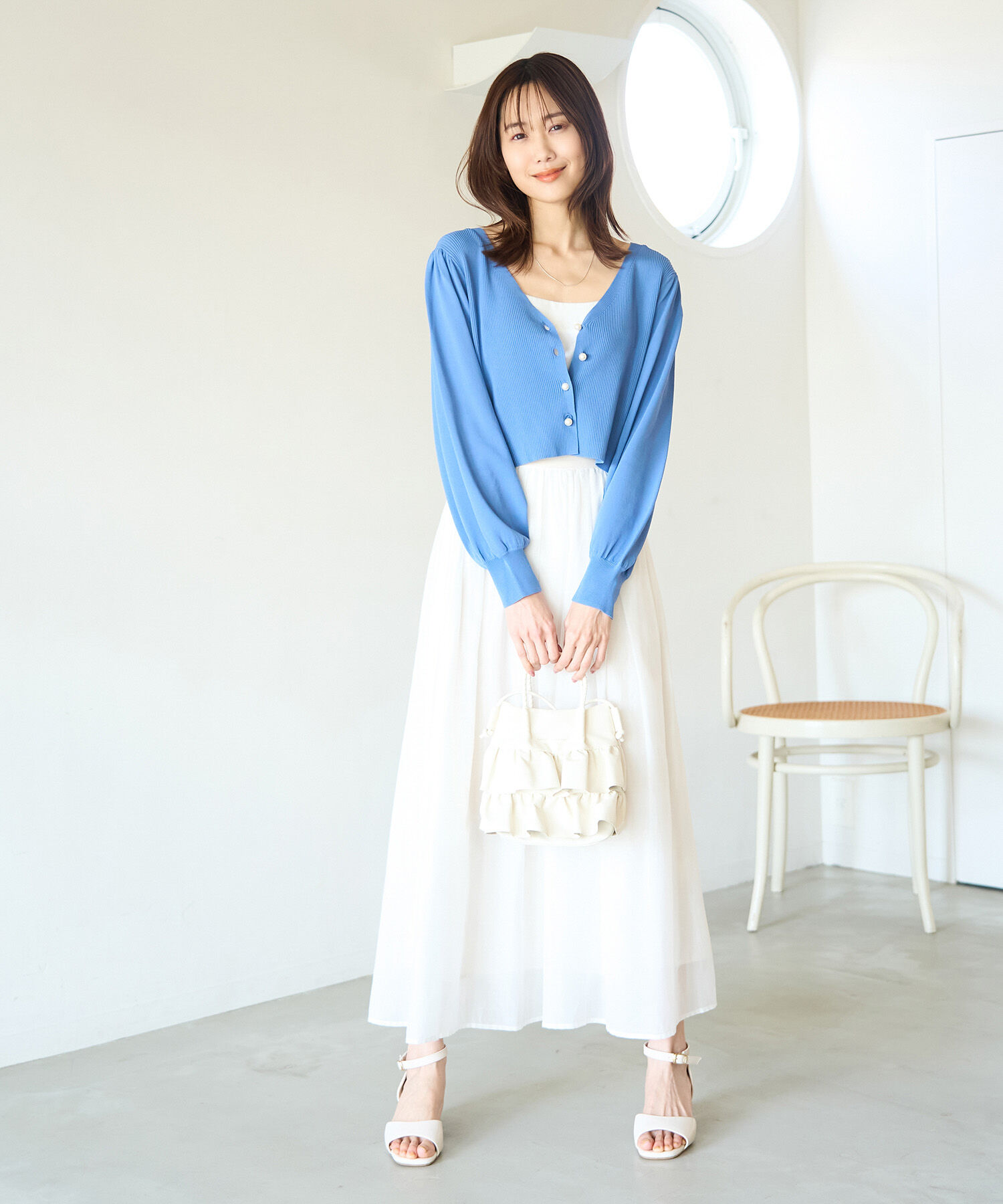 Rope&rsquo;Picnic「サテン切替キャミソール」|キャミソール|