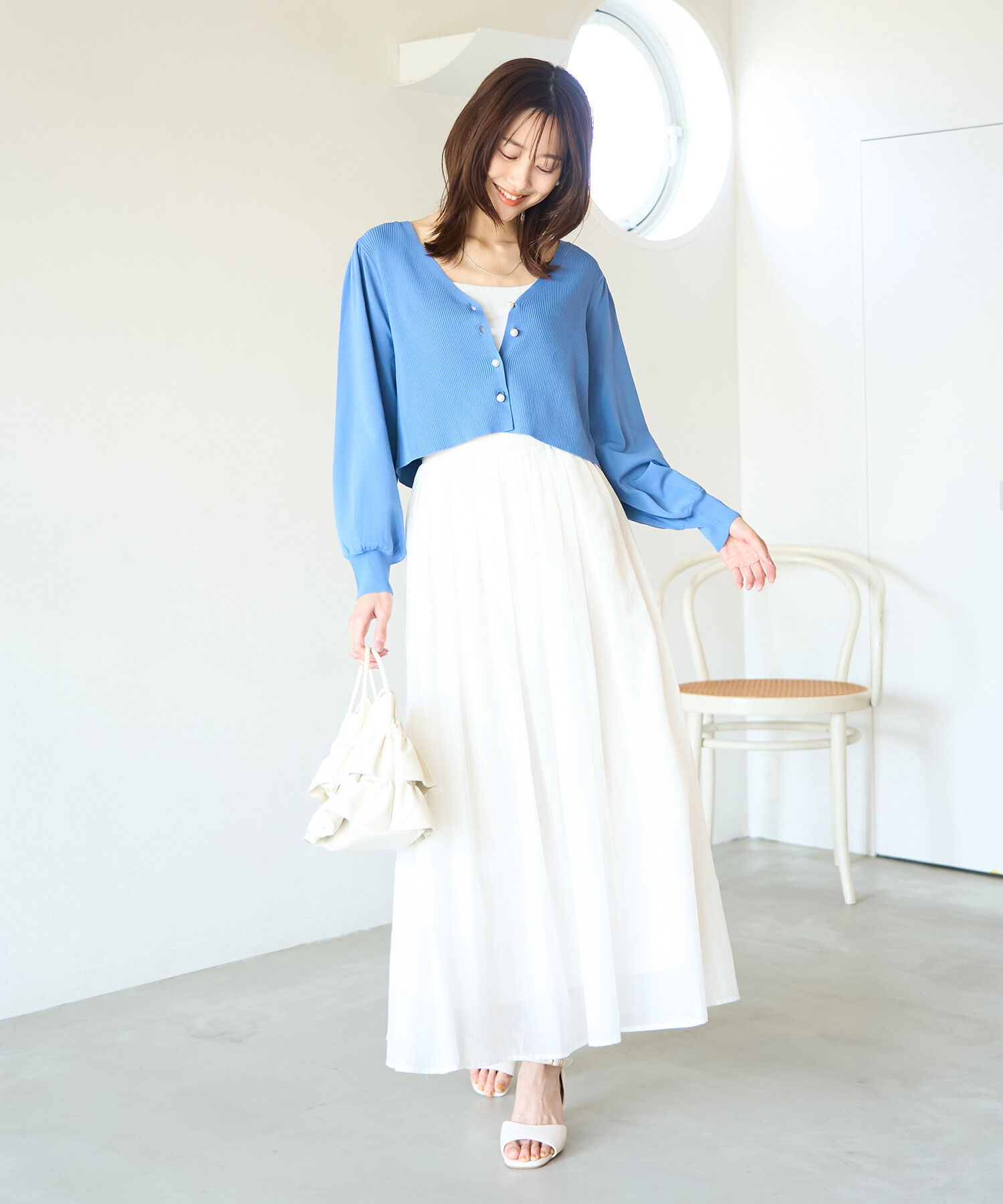 Rope&rsquo;Picnic「サテン切替キャミソール」|キャミソール|