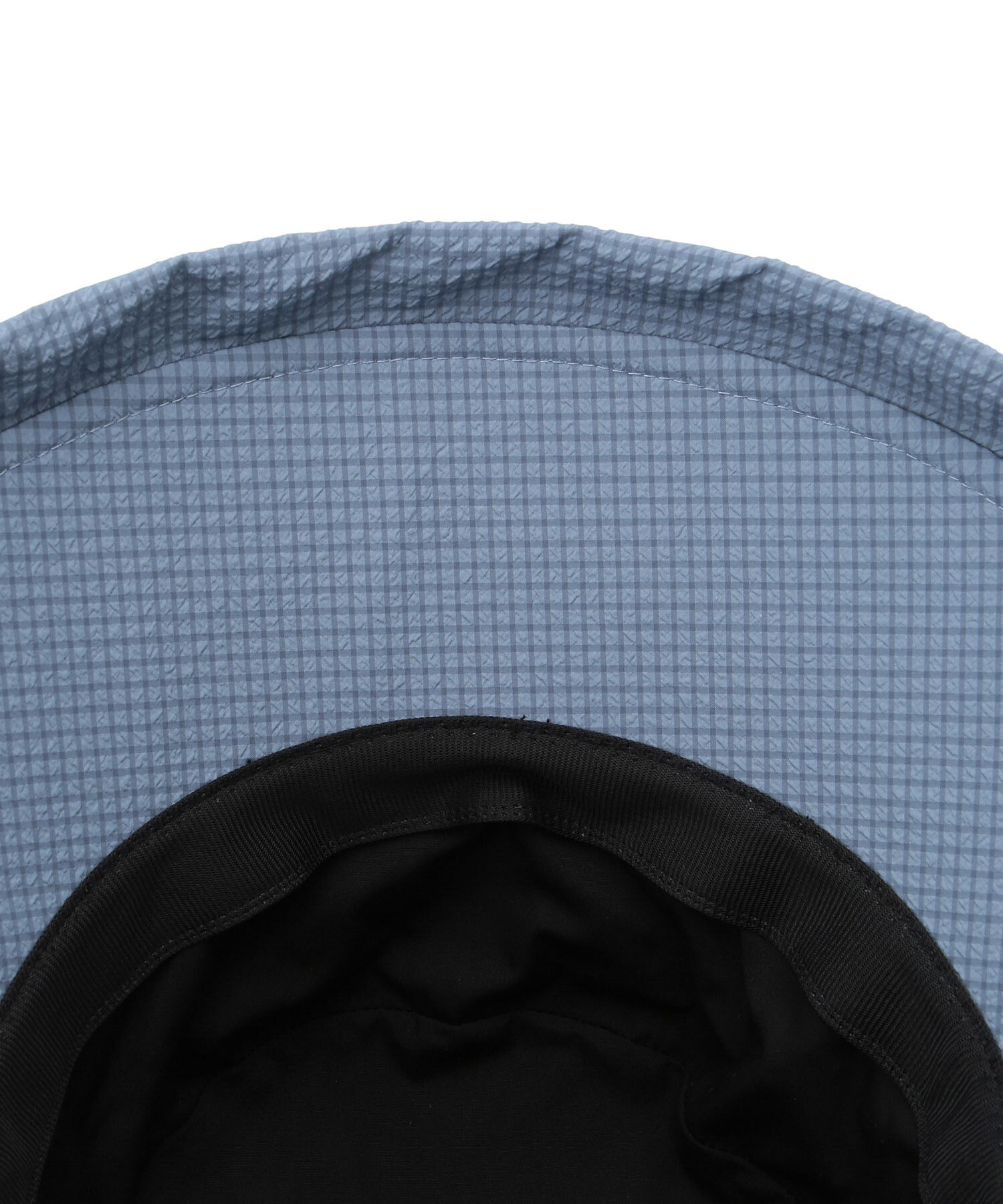 ROPE PICNIC PASSAGE「はっ水・遮光/チェックシアサッカーサファリハット」|ハット|