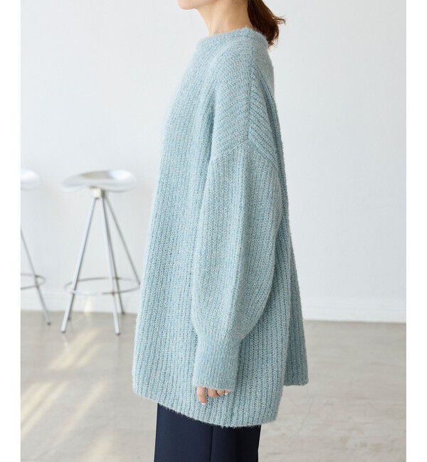 Rope&rsquo;Picnic「【emur/エミュール】ブークレニットチュニック」|ニット・セーター|