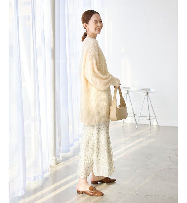 Rope&rsquo;Picnic「【emur/エミュール】ブークレニットチュニック」|ニット・セーター|