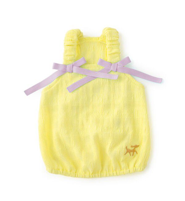 ROPE PICNIC PASSAGE「【DOG】【接触冷感】リボン付きキャミワンピース」|その他|