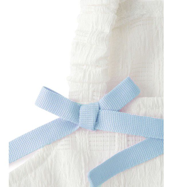 ROPE PICNIC PASSAGE「【DOG】【接触冷感】リボン付きキャミワンピース」|その他|