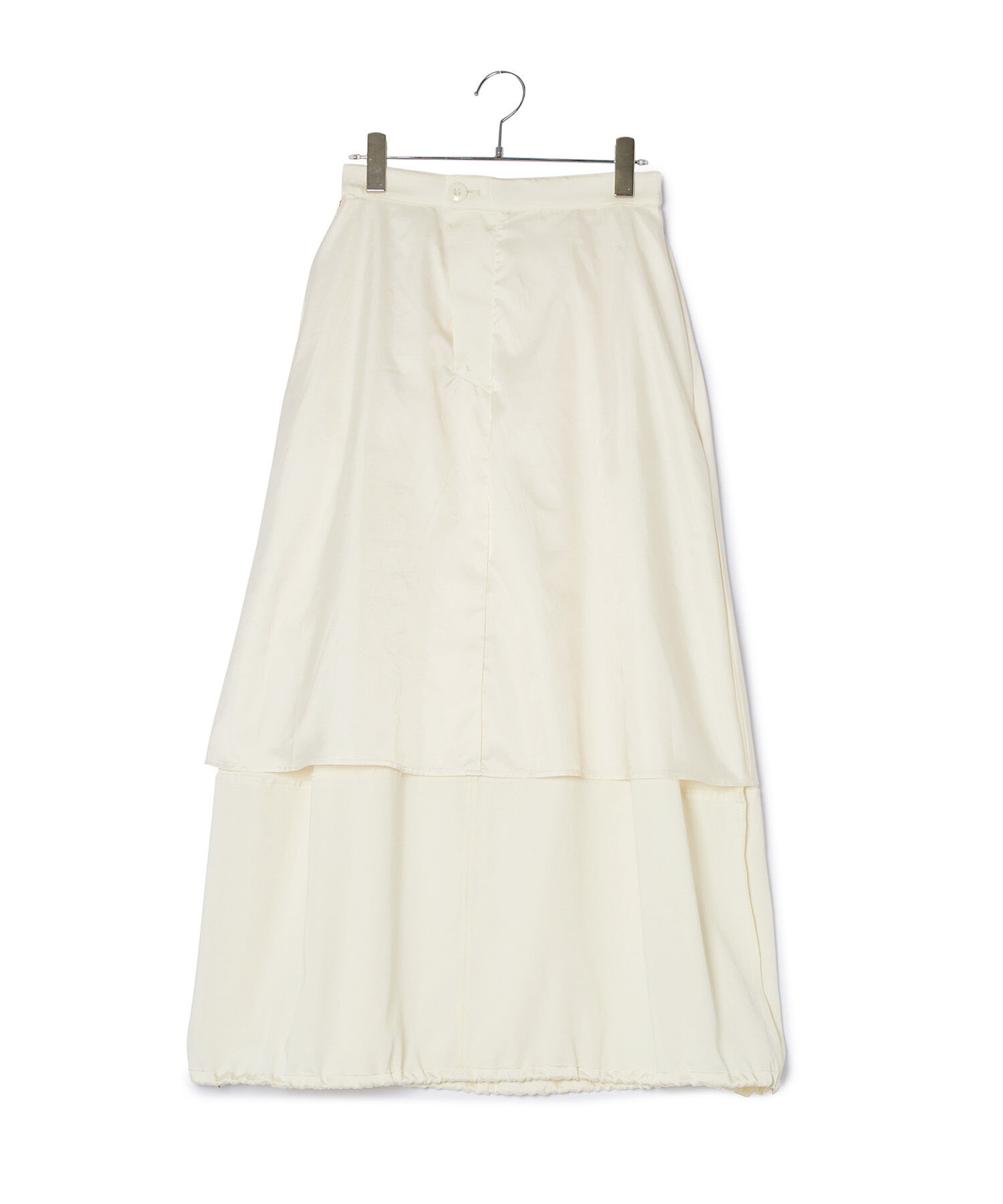 ADAM ET ROPE'「【サステナブル】サテンバルーンカーゴスカート」|スカート|