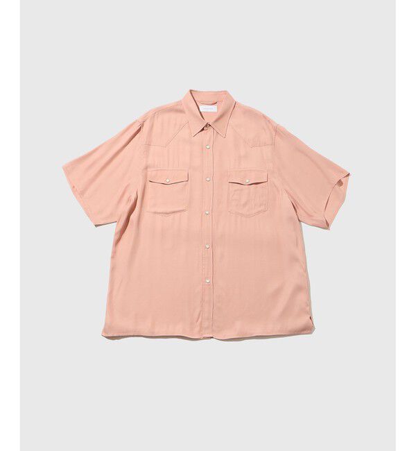 ADAM ET ROPE'「ウエスタン ショートスリーブシャツ」|シャツ・ブラウス|