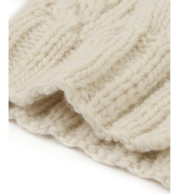 ADAM ET ROPE'「【EMOELLE】ケーブルボレロカーディガン」|カーディガン|