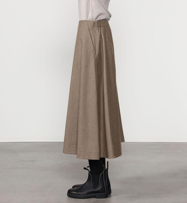LE GLAZIK「LE GLAZIK | ウール フレアスカート WOMEN」|スカート|