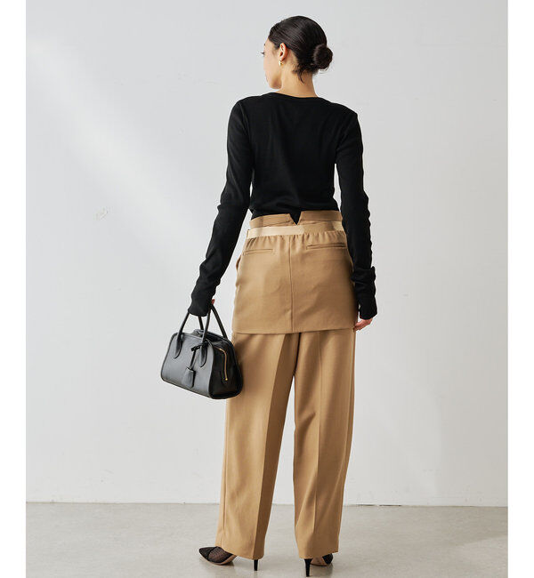  「コットンテレコクルーネックプルオーバー」|Tシャツ・カットソー|