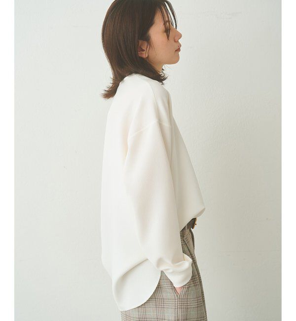  「【インフルエンサーコラボ】刺繍Vガゼットプルオーバー」|シャツ・ブラウス|