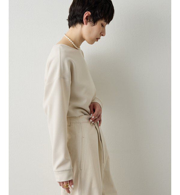  「【インフルエンサーコラボ】刺繍Vガゼットプルオーバー」|シャツ・ブラウス|