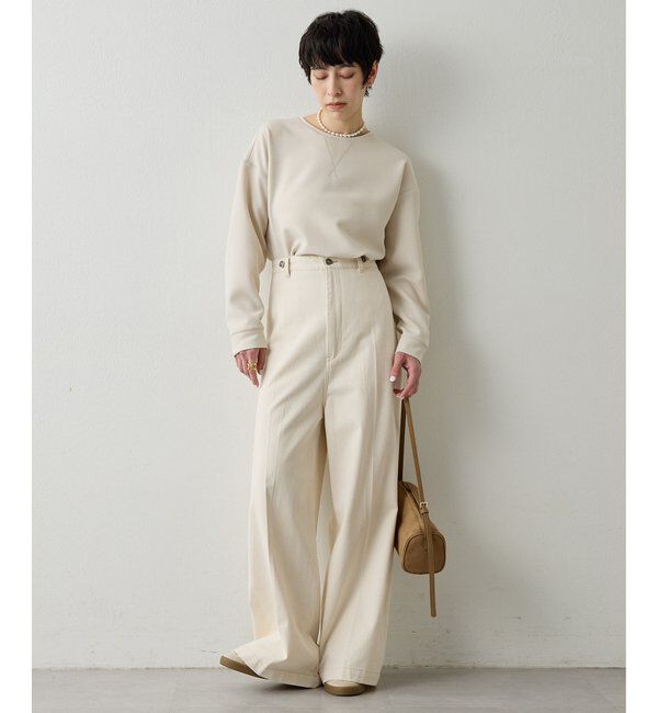  「【インフルエンサーコラボ】刺繍Vガゼットプルオーバー」|シャツ・ブラウス|