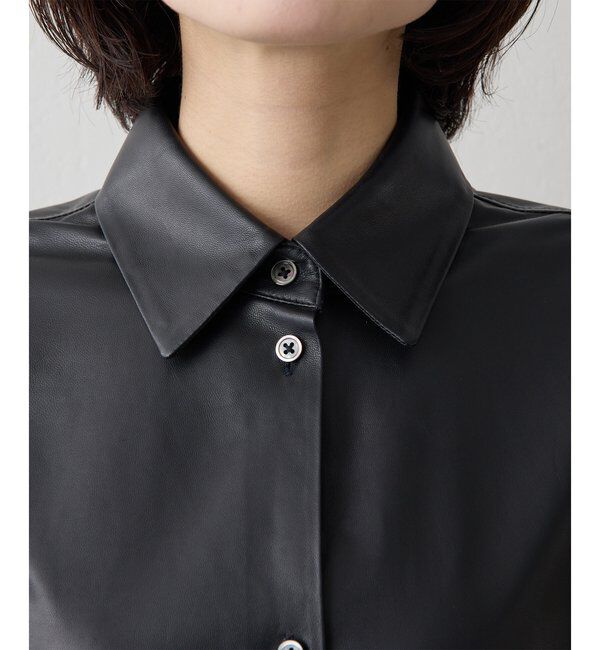  「レザーシャツ」|シャツ・ブラウス|