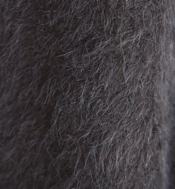  「【着映えコート/ウール混】シャギーロングコート」|その他|