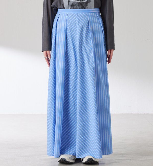  「パネルストライプスカート」|スカート|
