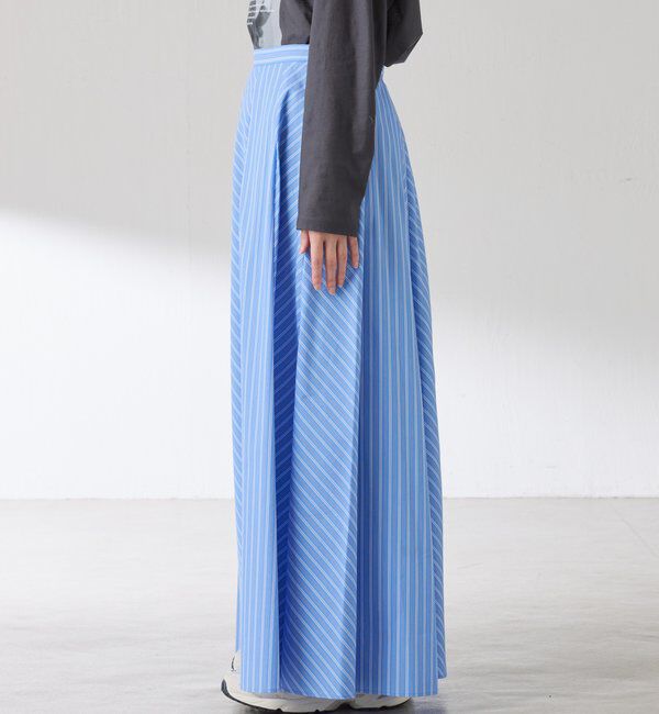  「パネルストライプスカート」|スカート|