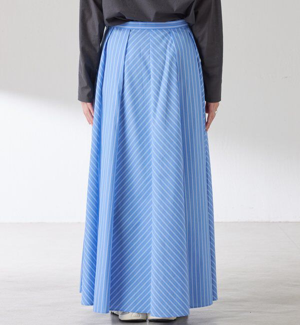  「パネルストライプスカート」|スカート|