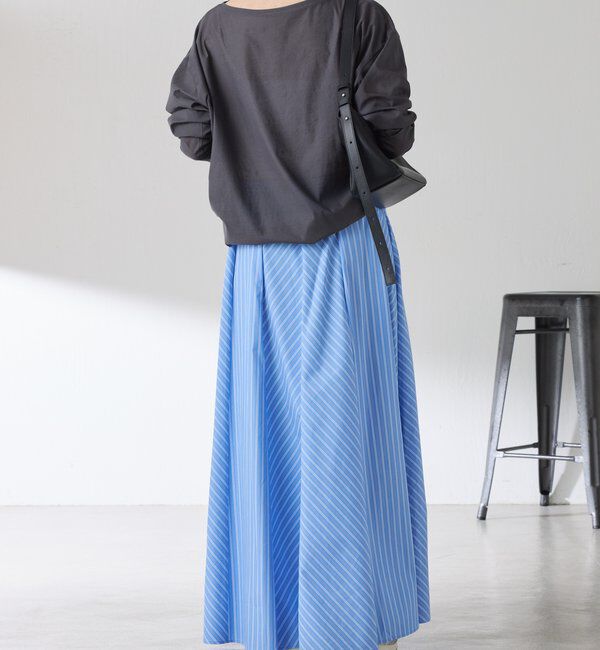  「パネルストライプスカート」|スカート|