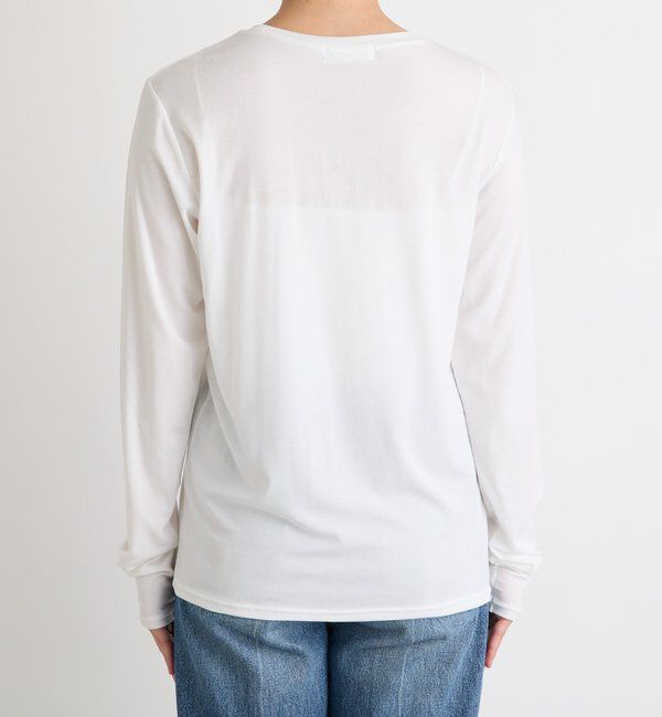  「【リバイバル/一枚でも重ねても】フライスクルーTee」|Tシャツ・カットソー|