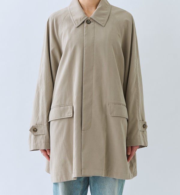  「【鮮度ある着こなしに】ストール付きテントコート」|その他|