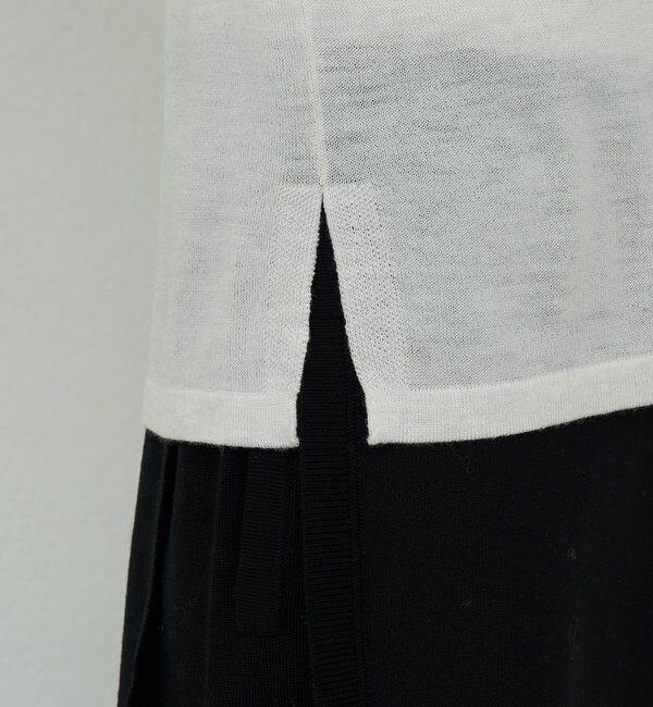  「【HERITANOVUM】ライトウールクルーニット」|ニット・セーター|