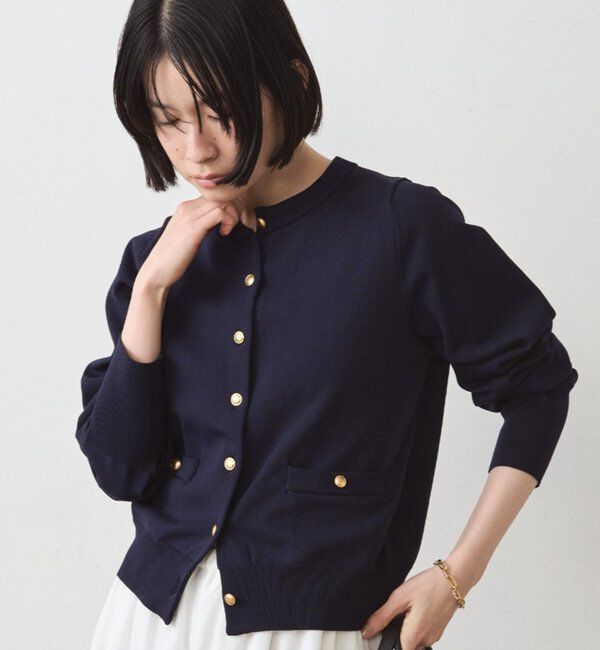  「コンパクトカーデ」|ニット・セーター|