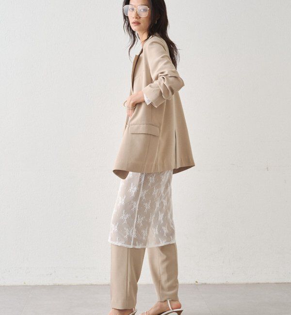  「カットレースチュニック」|Tシャツ・カットソー|