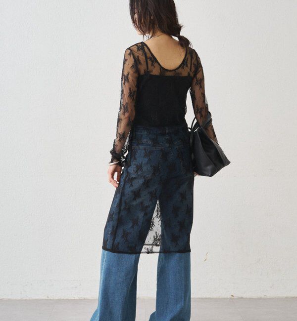  「カットレースチュニック」|Tシャツ・カットソー|