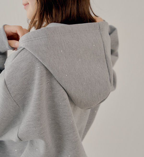  「【セットアップ対応】Wジップボリュームスリーブフードパーカー」|パーカー|