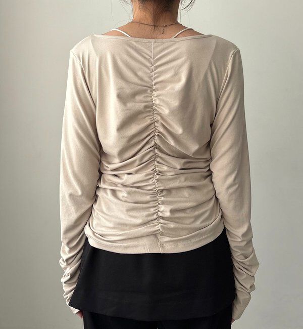 「パイピングドレープカーディガン」|Tシャツ・カットソー|