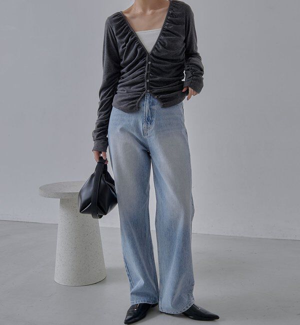  「パイピングドレープカーディガン」|Tシャツ・カットソー|