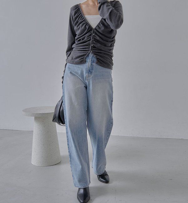  「パイピングドレープカーディガン」|Tシャツ・カットソー|