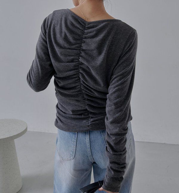  「パイピングドレープカーディガン」|Tシャツ・カットソー|