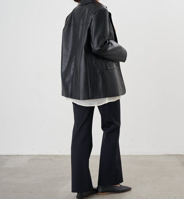  「レザーテーラージャケット」|テーラードジャケット|