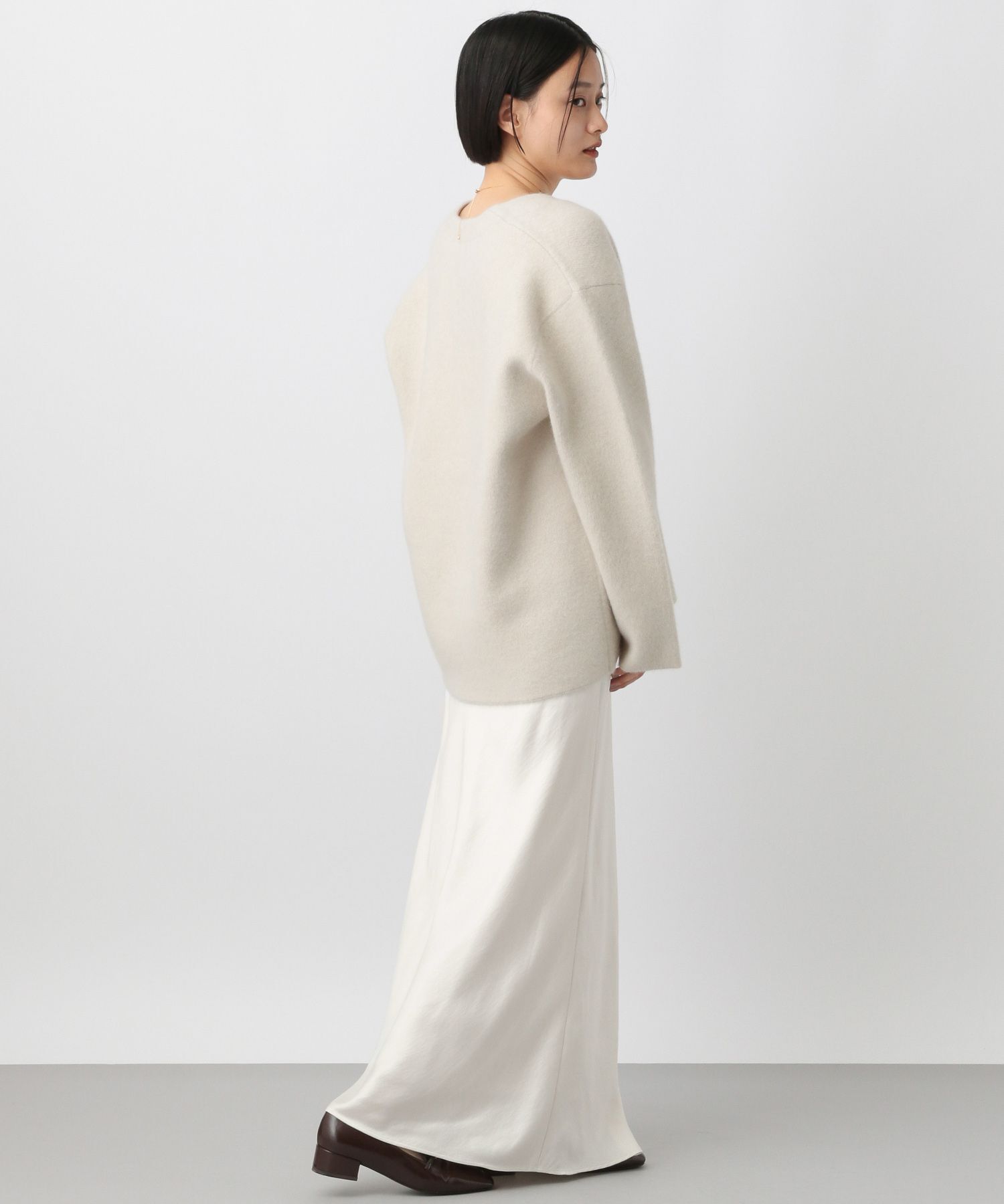 A part by 「シルクライクナロースカート」|スカート|