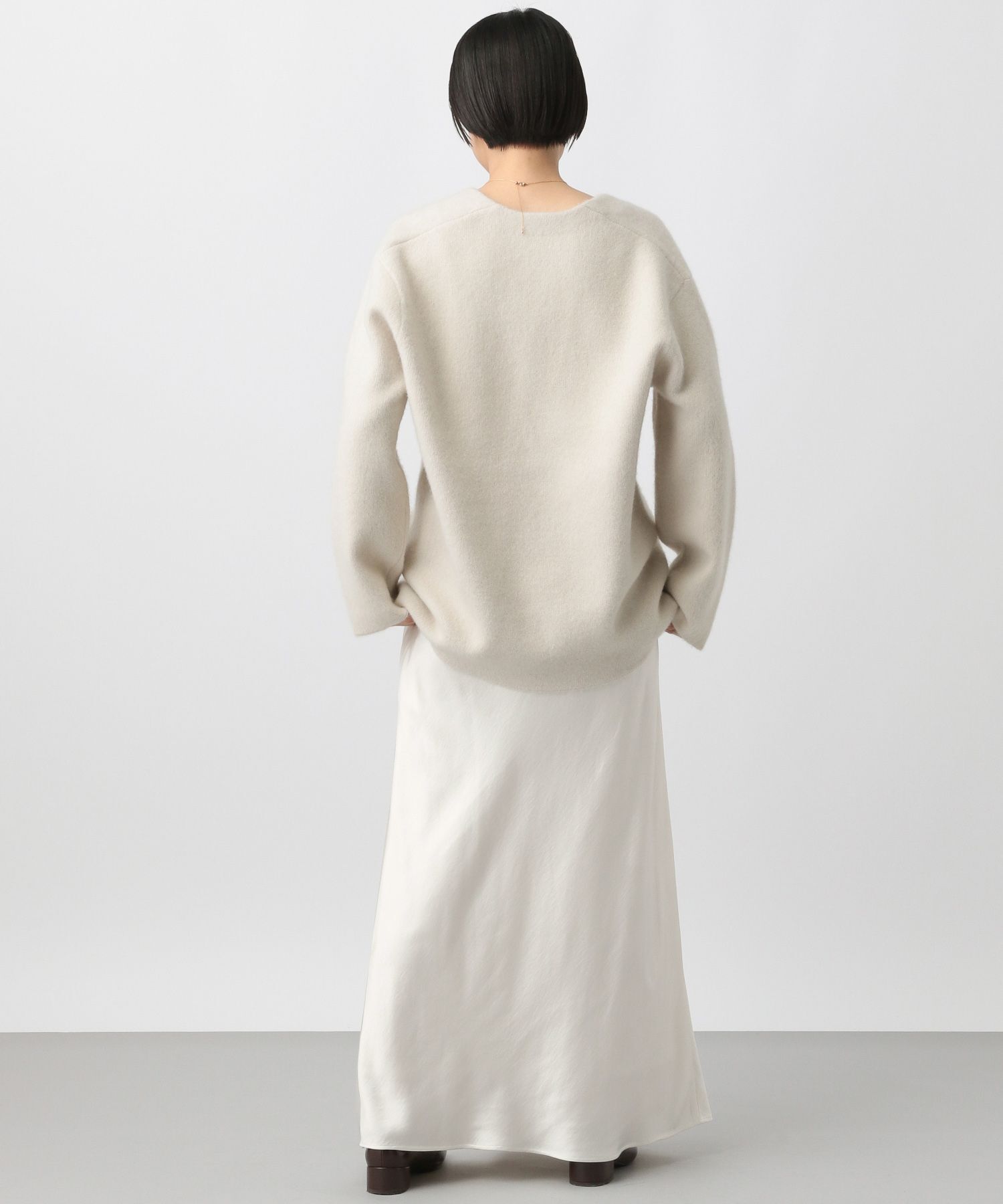 A part by 「シルクライクナロースカート」|スカート|