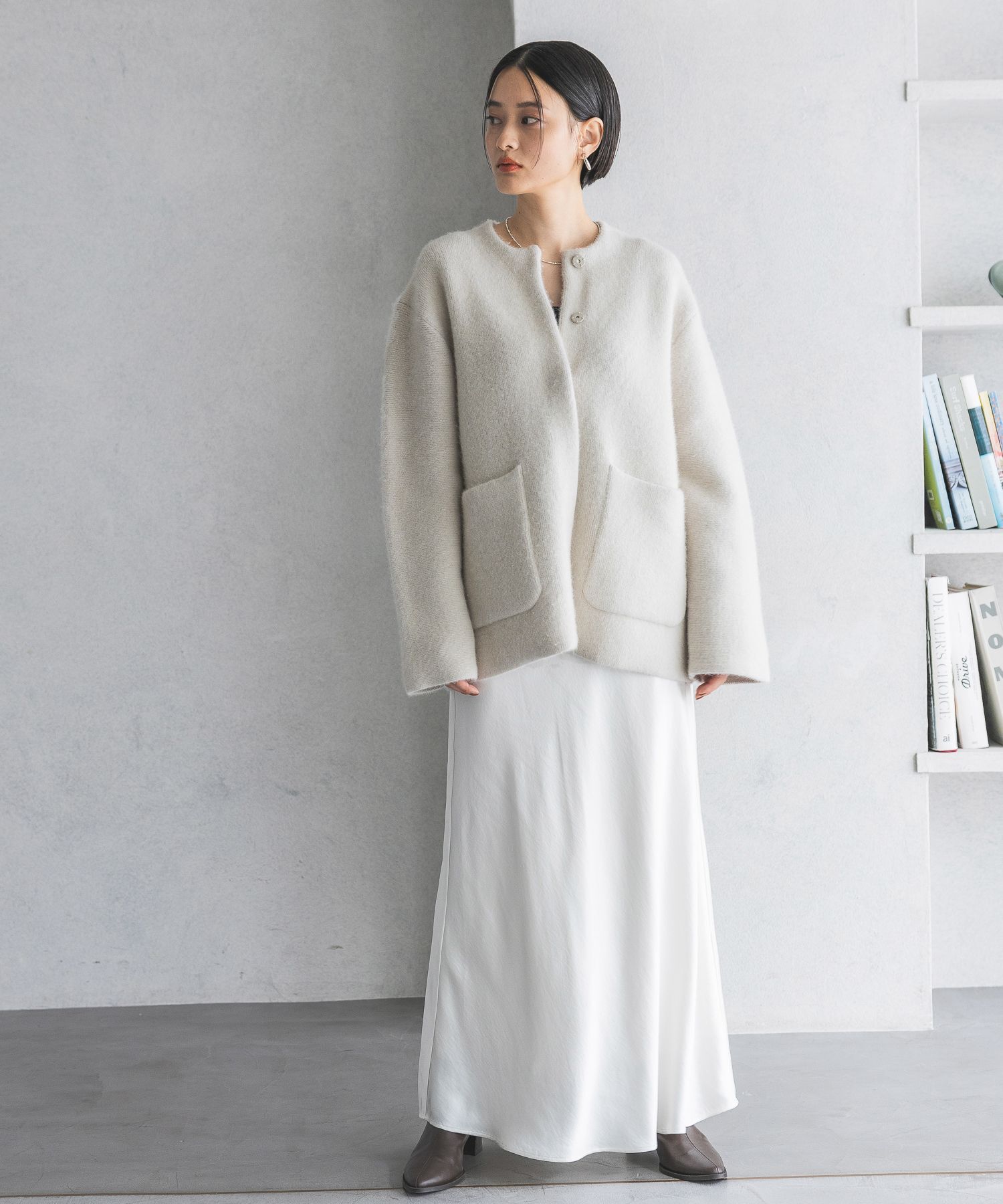 A part by 「シルクライクナロースカート」|スカート|