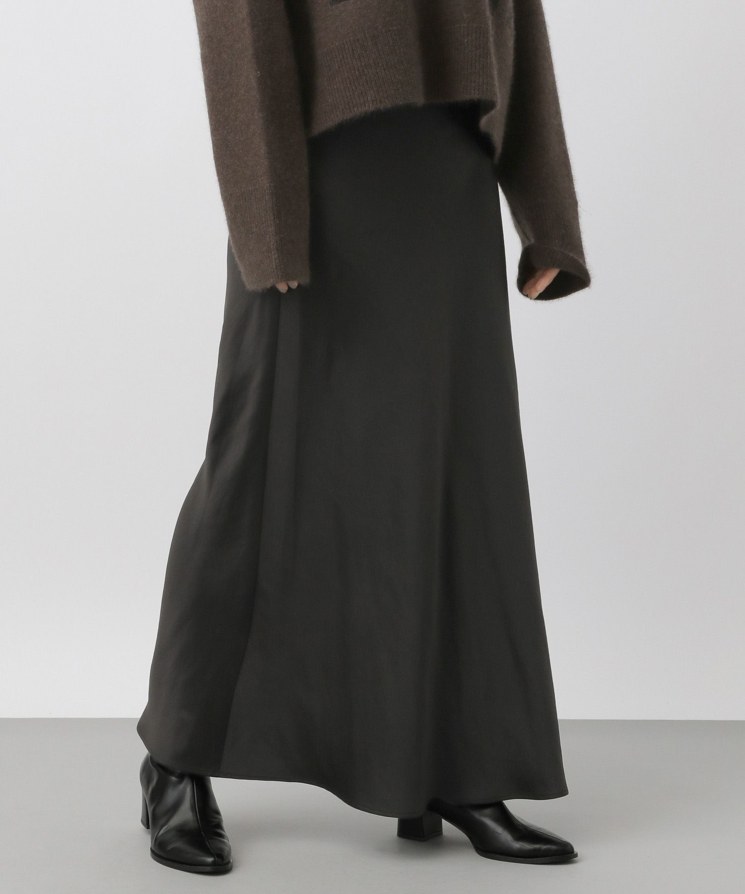A part by 「シルクライクナロースカート」|スカート|