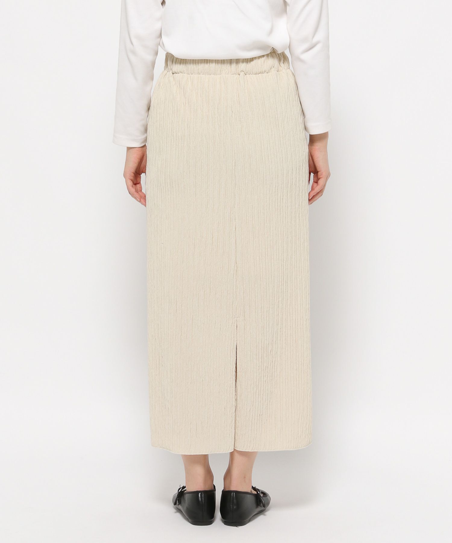 LOWRYS FARM「ジャガードプリーツスカート」|スカート|